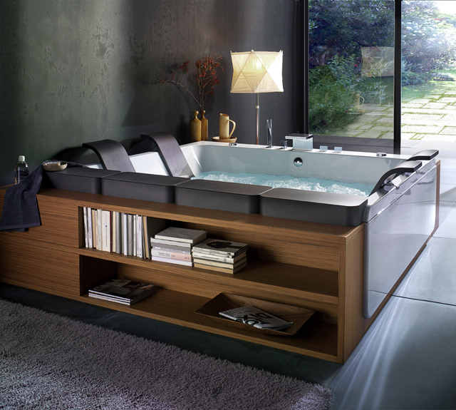 man bath